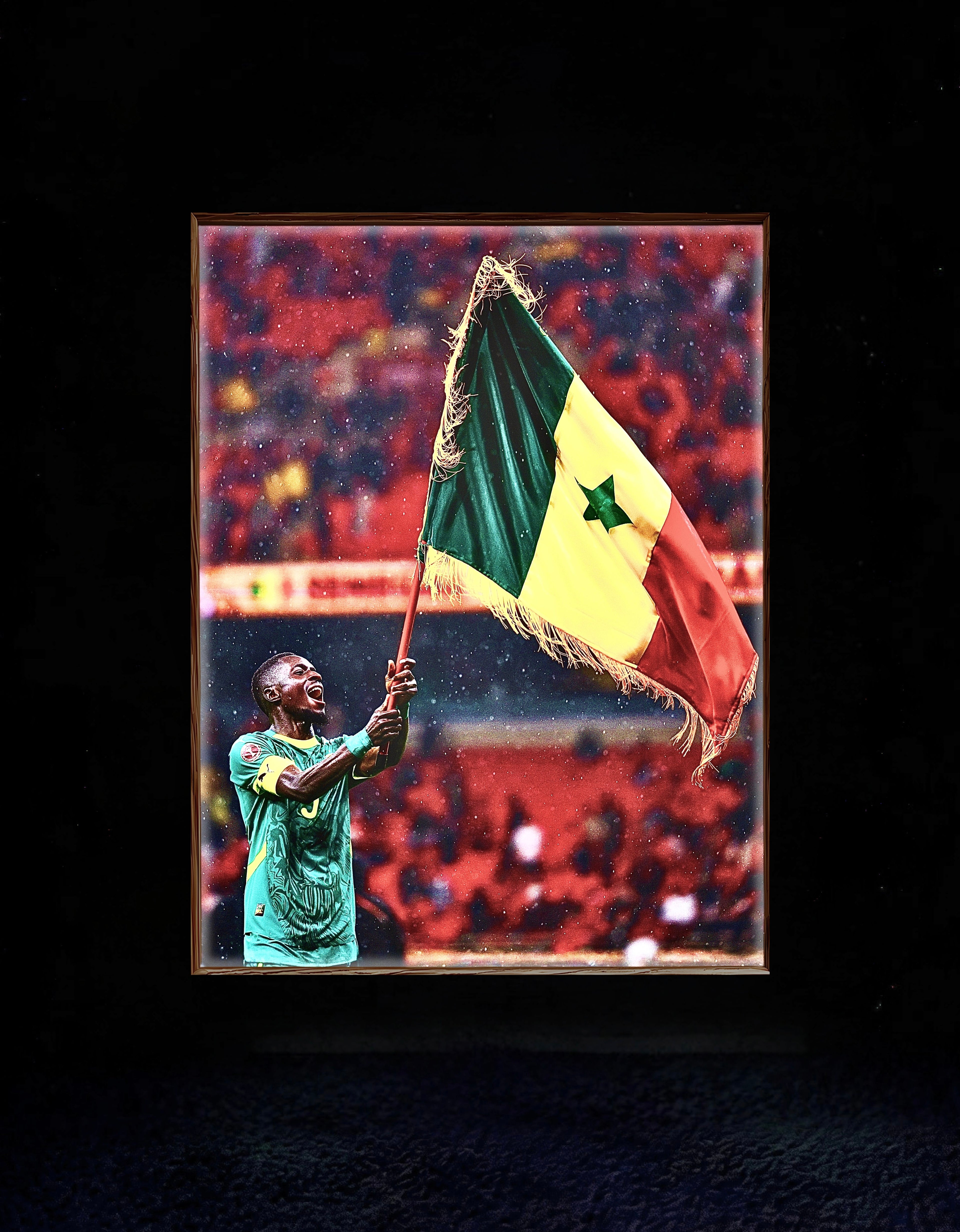 The Flag of Senegal
